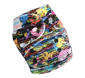 Front Snap Cloth Nappy #42 - minky