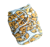 Front Snap Cloth Nappy #19 -minky