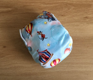 OSFM Side Snap Cloth Nappy #08 - Minky