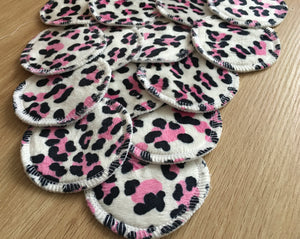 Leopard Make-up removal pads #04